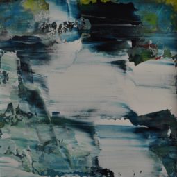 20_2022, ACRYL AUF MALPLATTE, 20 x 20 CM