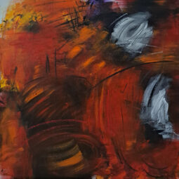 09_2024, ACRYL/MISCHTECHNIK AUF LEINWAND, 70 x 70 CM