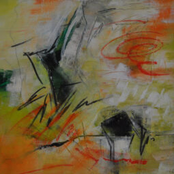 20_2025, ACRYL/MISCHTECHNIK AUF LEINWAND, 40 x 40 CM